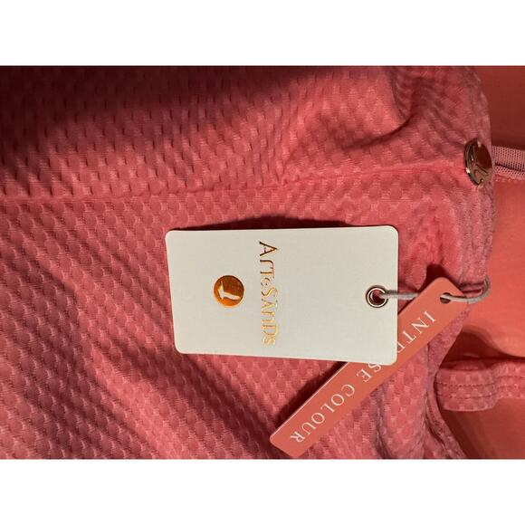 NWT ArteSands Bathing Suit Coral One Piece Women's US 20+ Multi Cup Fit - Picture 5 of 8